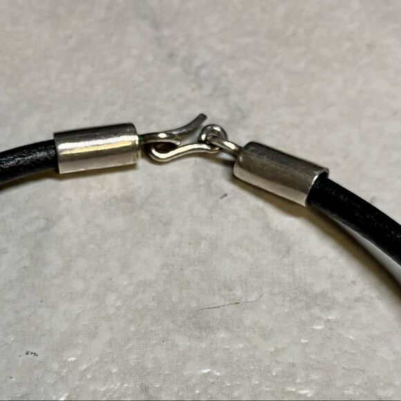 VINTAGE Taxco Aztec design 925 choker - Picture 4 of 5